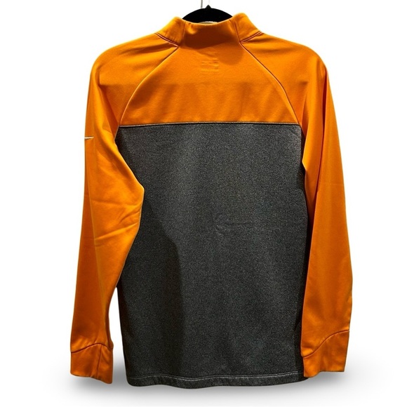 Nike Orange and Gray Men's Quarter zip - Picture 2 of 5
